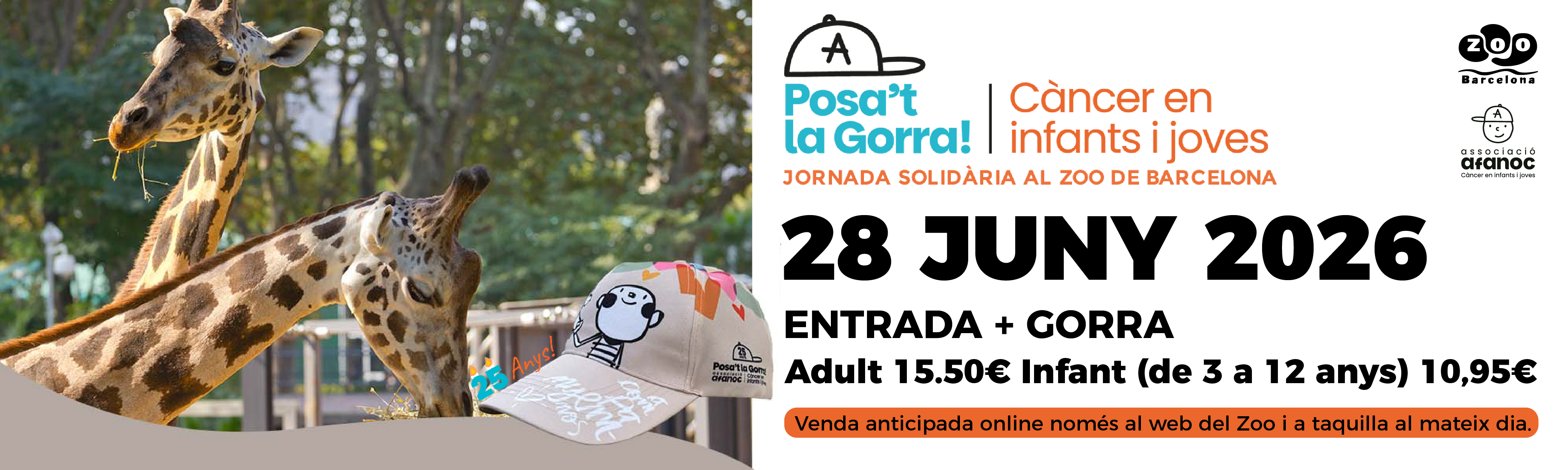 Posa't la gorra al Zoo